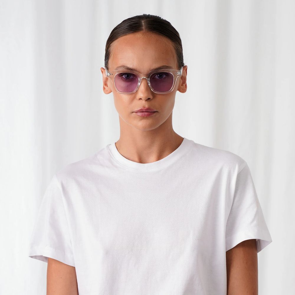 EXPLICIT POETS 1EP13-WILLIAM CLEAR with UV PROTECTION UNISEX GLASSES