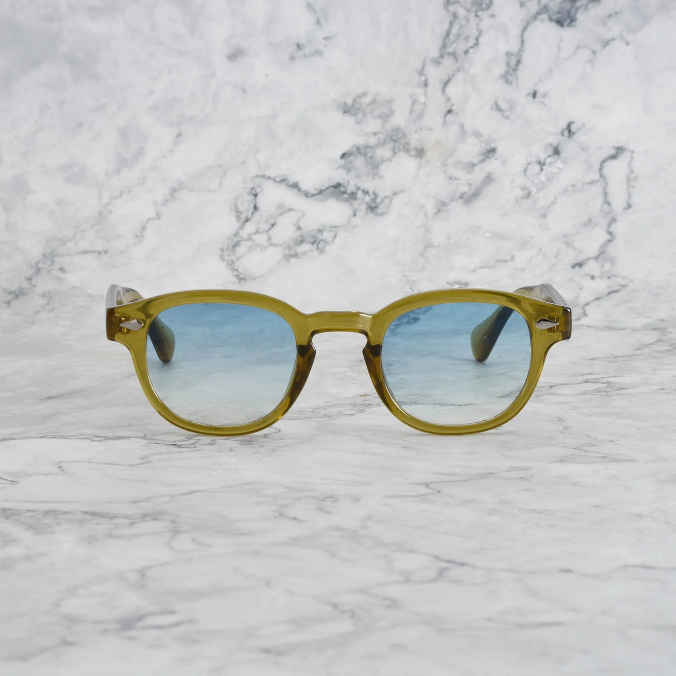 EXPLICIT POETS 2EP46-JOHNNY COLORED OLIVE with UV PROTECTION UNISEX GLASSES