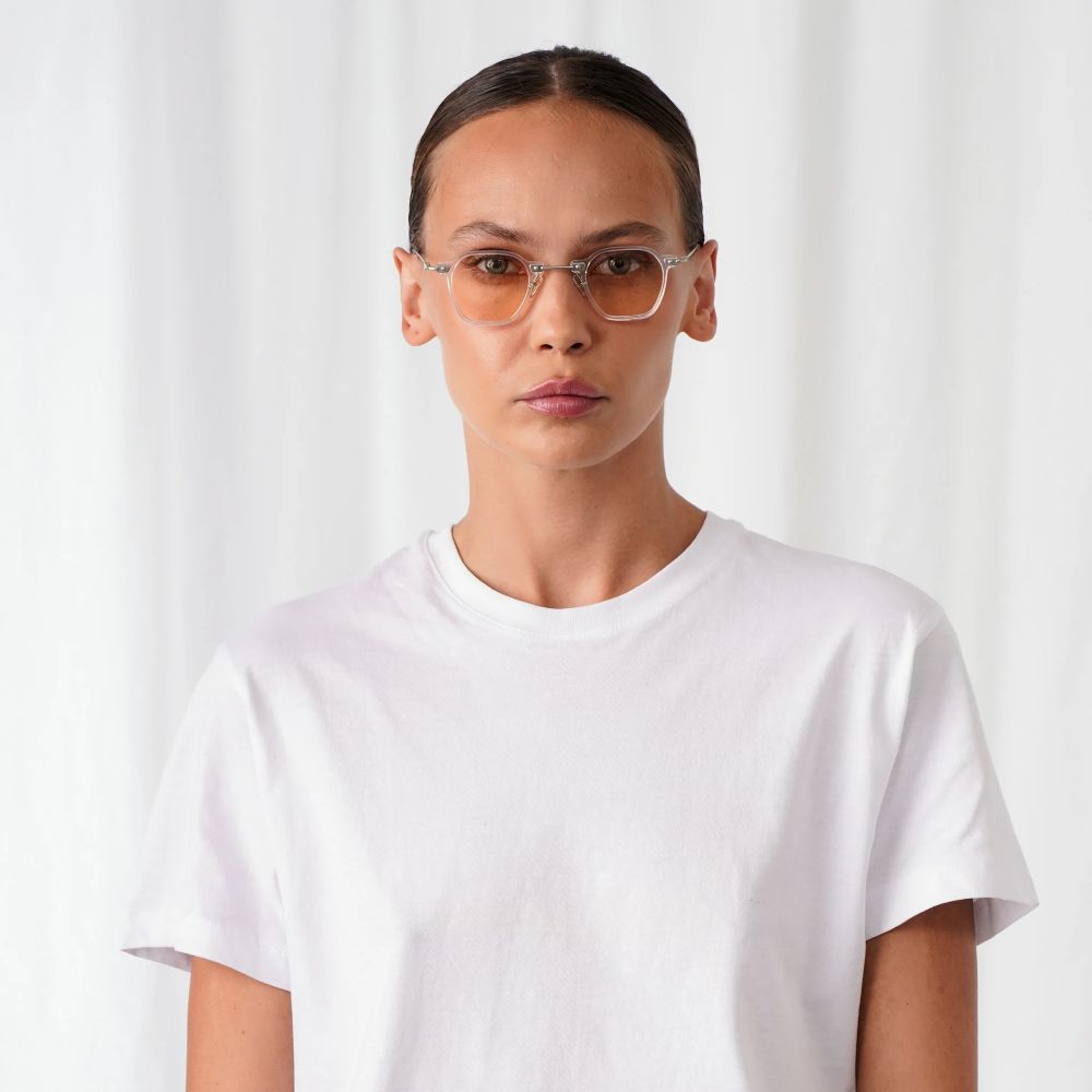 EXPLICIT POETS 43EP2-LOGAN CLEAR with UV PROTECTION UNISEX GLASSES