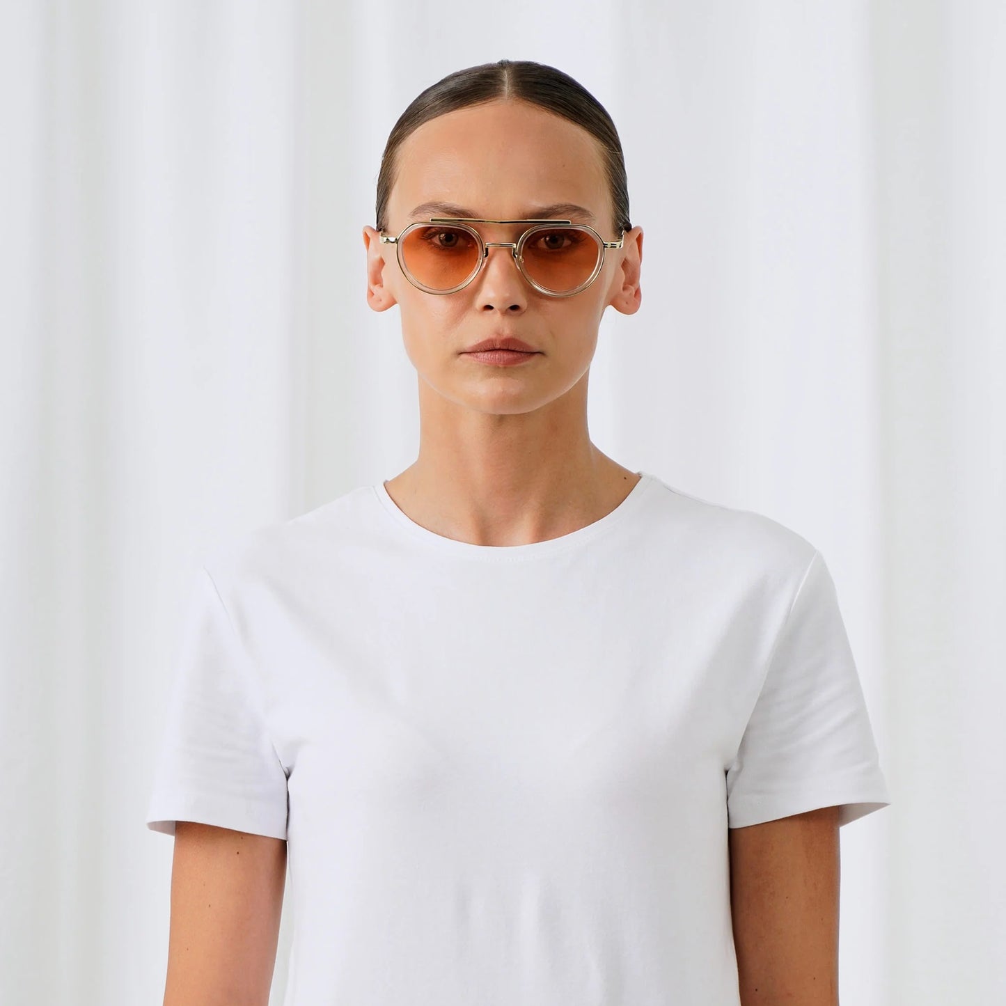 EXPLICIT POETS A20EP4-TEX GOLD&CLEAR with UV PROTECTION UNISEX GLASSES