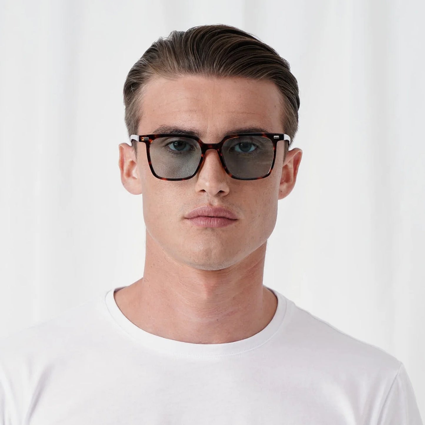 EXPLICIT POETS NOAH TORTOISE-TURQUOISE SUNGLASSES