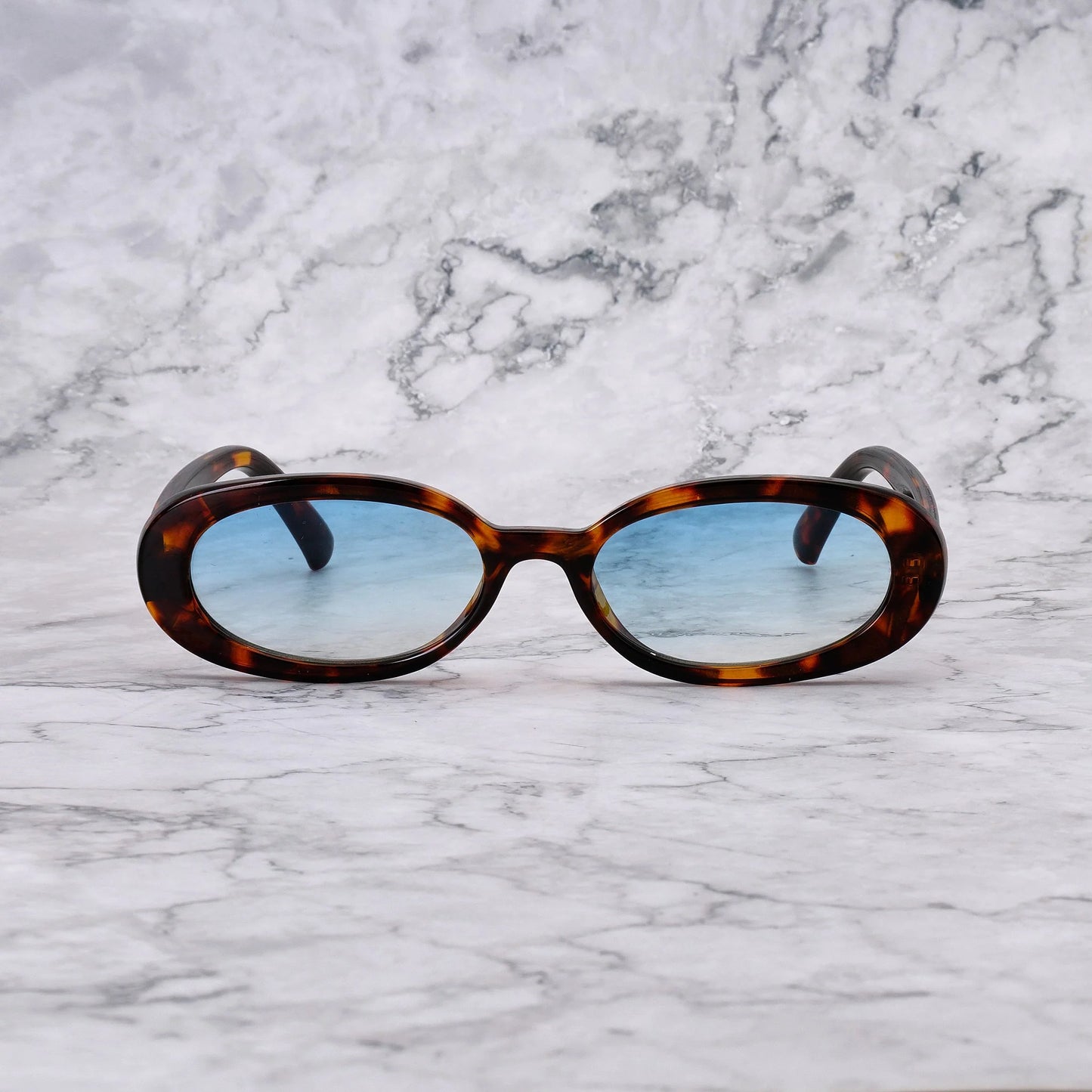 EXPLICIT POETS SOPHIE TORTOISE-GRADIENT BLUE SUNGLASSES