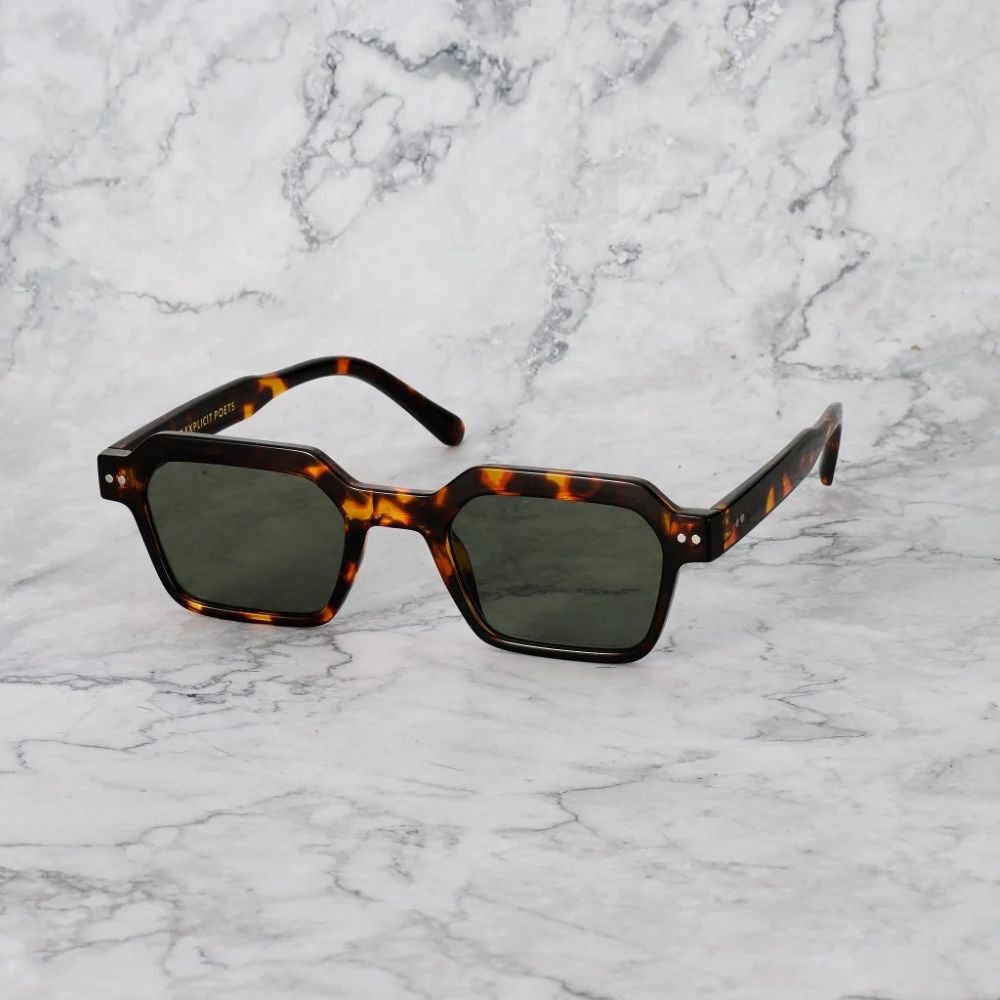 EXPLICIT POETS 12EP1-ELLIOT TORTOISE with UV PROTECTION UNISEX GLASSES