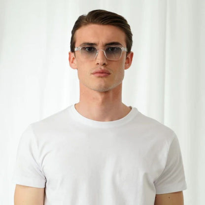 EXPLICIT POETS 12EP10-ELLIOT CLEAR with UV PROTECTION UNISEX GLASSES