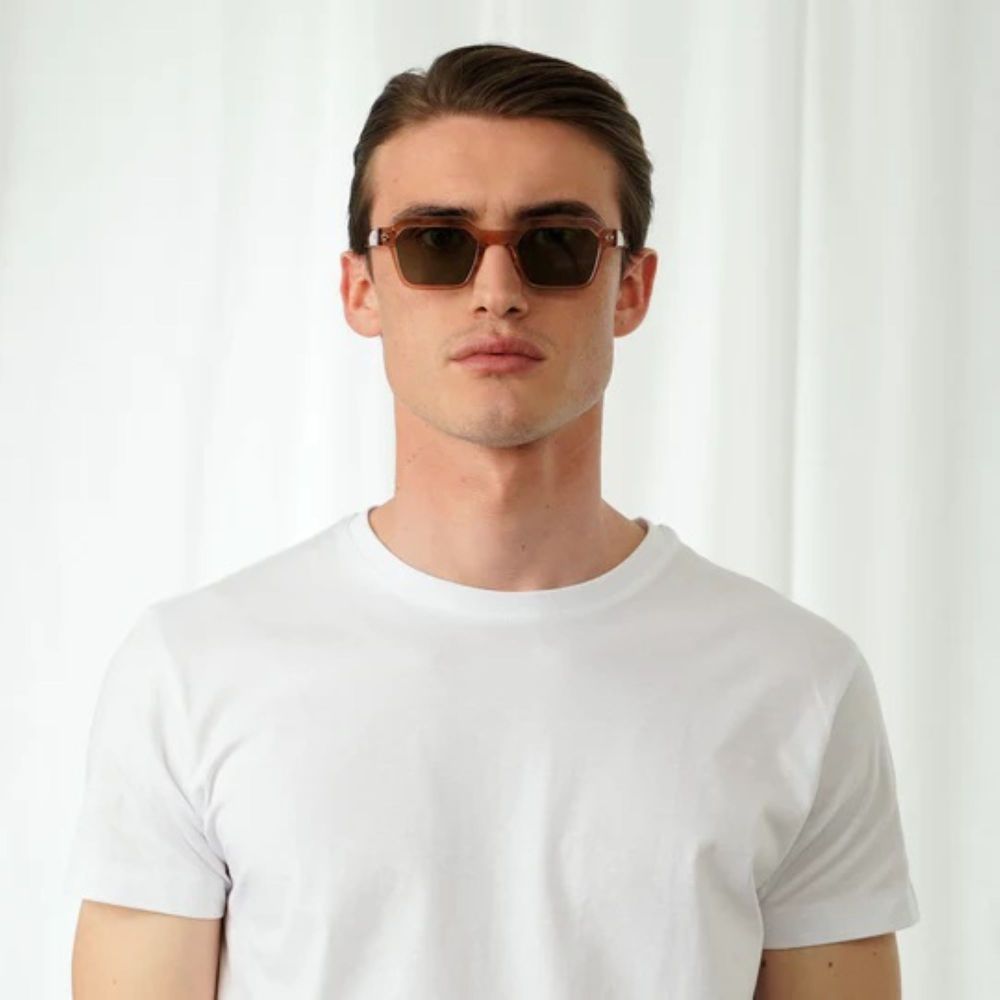 EXPLICIT POETS 12EP4-ELLIOT CHAMPAGNE with UV PROTECTION UNISEX GLASSES