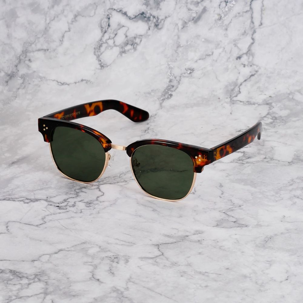 EXPLICIT POETS 19EP3-DONNY TORTOISE with UV PROTECTION UNISEX GLASSES