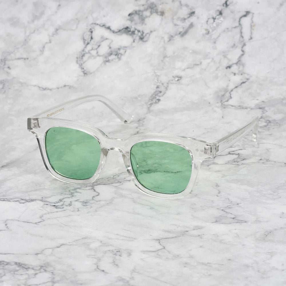 EXPLICIT POETS 1EP12-WILLIAM CLEAR with UV PROTECTION UNISEX GLASSES