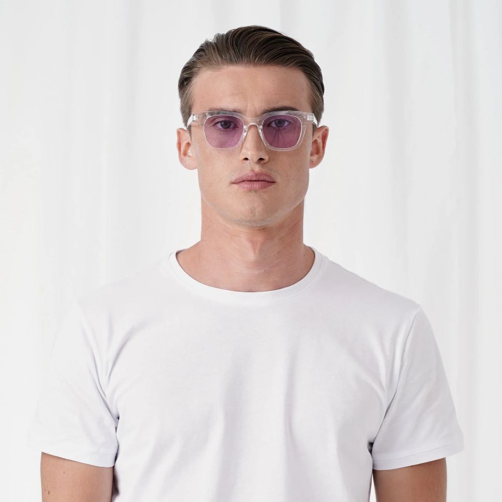 EXPLICIT POETS 1EP13-WILLIAM CLEAR with UV PROTECTION UNISEX GLASSES