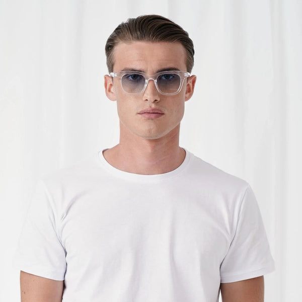 EXPLICIT POETS 1EP14-WILLIAM CLEAR with UV PROTECTION UNISEX GLASSES