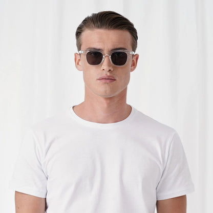 EXPLICIT POETS 1EP9-WILLIAM CLEAR with UV PROTECTION UNISEX GLASSES