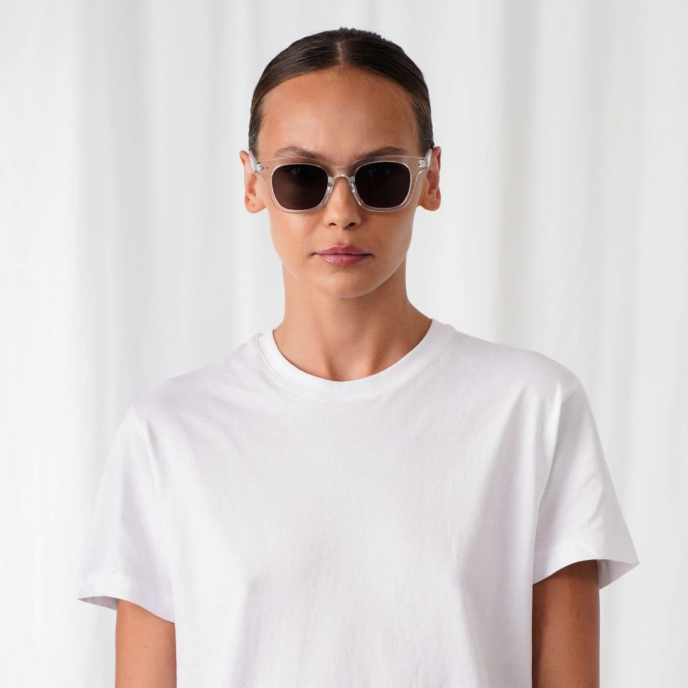 EXPLICIT POETS 1EP9-WILLIAM CLEAR with UV PROTECTION UNISEX GLASSES