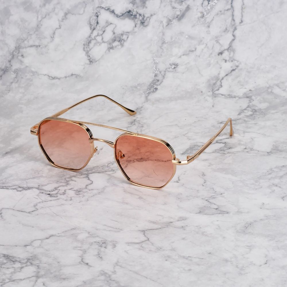 EXPLICIT POETS 20EP6-RICK GOLD with UV PROTECTION UNISEX GLASSES