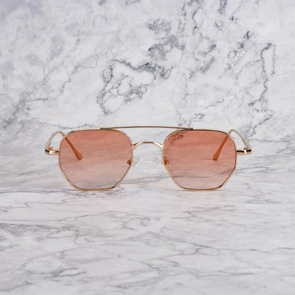 EXPLICIT POETS 20EP6-RICK GOLD with UV PROTECTION UNISEX GLASSES
