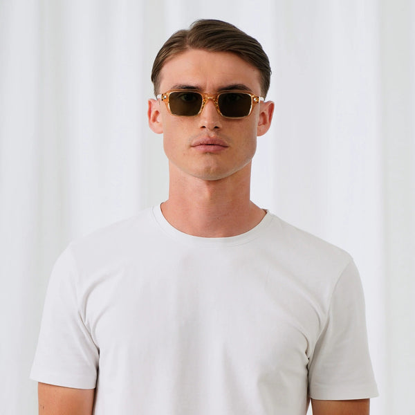 EXPLICIT POETS 21EP6-AXEL CHAMPAGNE with UV PROTECTION UNISEX GLASSES