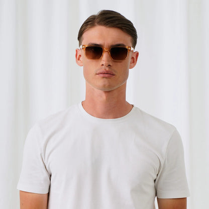 EXPLICIT POETS 22EP5-MAX CHAMPAGNE with UV PROTECTION UNISEX GLASSES