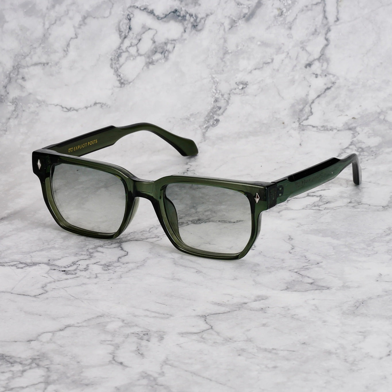 EXPLICIT POETS 22EP8-MAX GREEN with UV PROTECTION UNISEX GLASSES