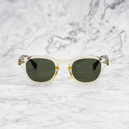 EXPLICIT POETS 2EP12-JOHNNY COLORED YELLOW&TORTOISE with UV PROTECTION UNISEX GLASSES