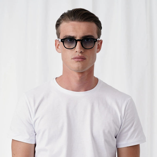 EXPLICIT POETS 2EP2-JOHNNY BLACK with UV PROTECTION UNISEX GLASSES