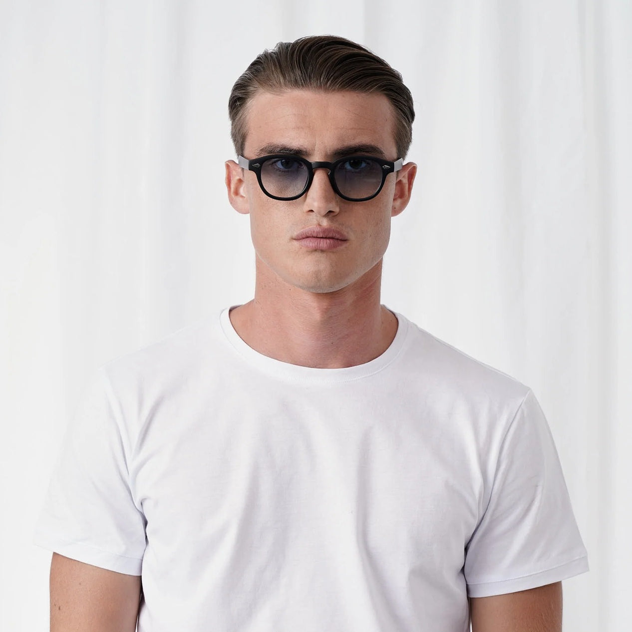 EXPLICIT POETS 2EP2M-JOHNNY MATT BLACK with UV PROTECTION UNISEX GLASSES