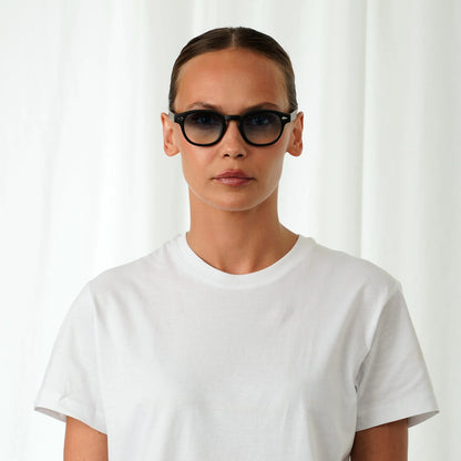 EXPLICIT POETS 2EP2M-JOHNNY MATT BLACK with UV PROTECTION UNISEX GLASSES