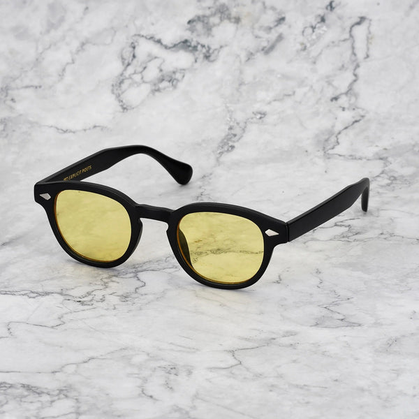 EXPLICIT POETS 2EP3M-JOHNNY MATT BLACK with UV PROTECTION UNISEX GLASSES