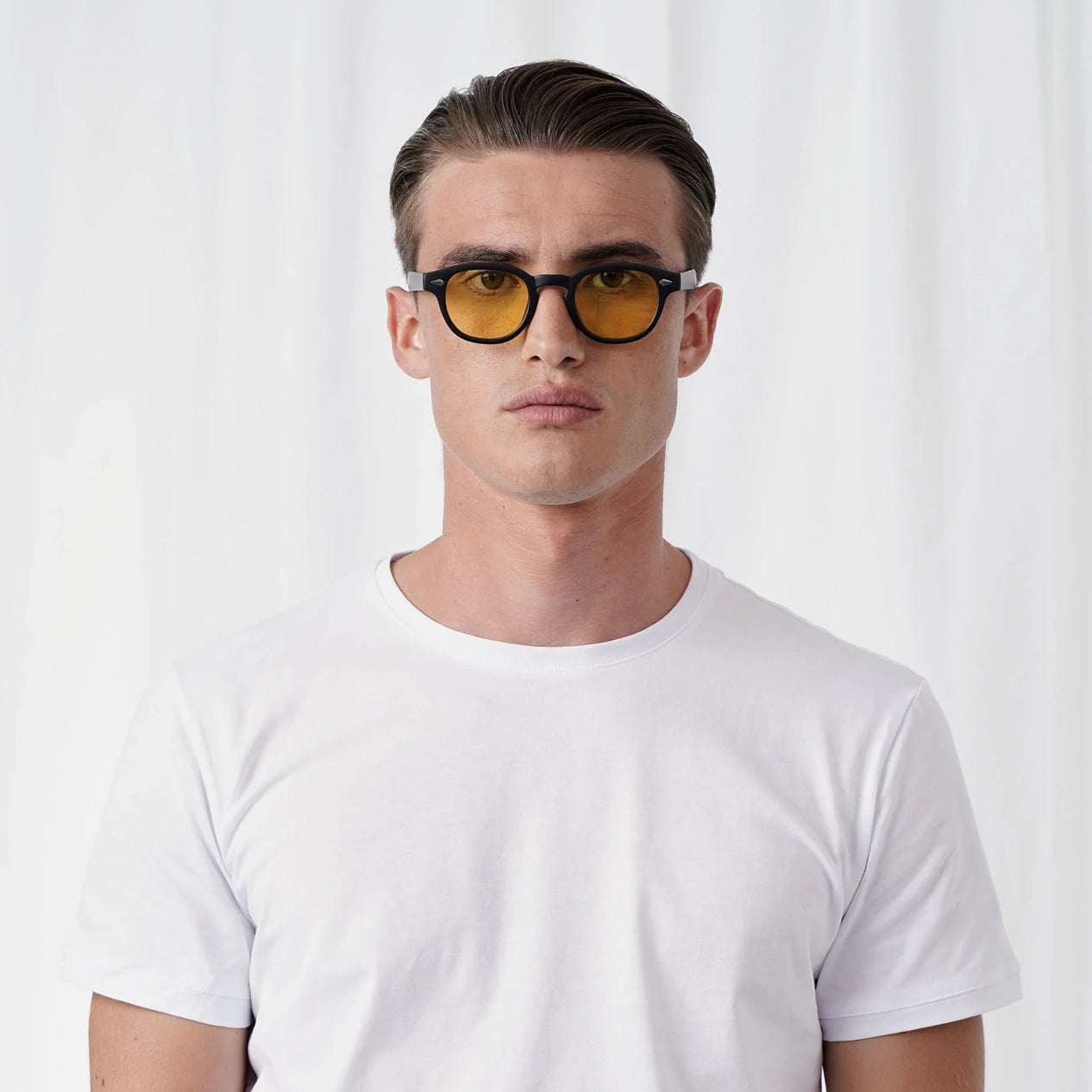 EXPLICIT POETS 2EP3M-JOHNNY MATT BLACK with UV PROTECTION UNISEX GLASSES