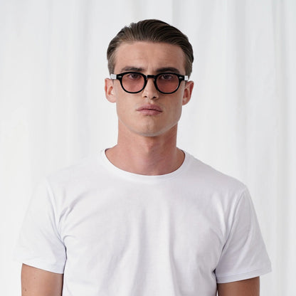 EXPLICIT POETS 2EP4-JOHNNY BLACK with UV PROTECTION UNISEX GLASSES