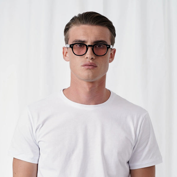 EXPLICIT POETS 2EP4-JOHNNY BLACK with UV PROTECTION UNISEX GLASSES