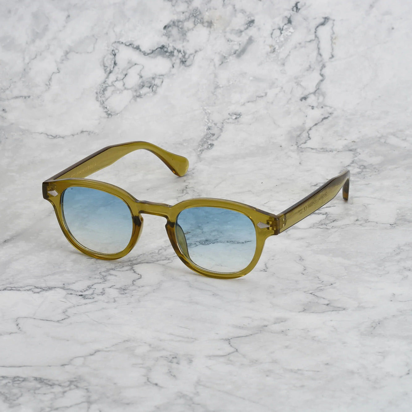 EXPLICIT POETS 2EP46-JOHNNY COLORED OLIVE with UV PROTECTION UNISEX GLASSES