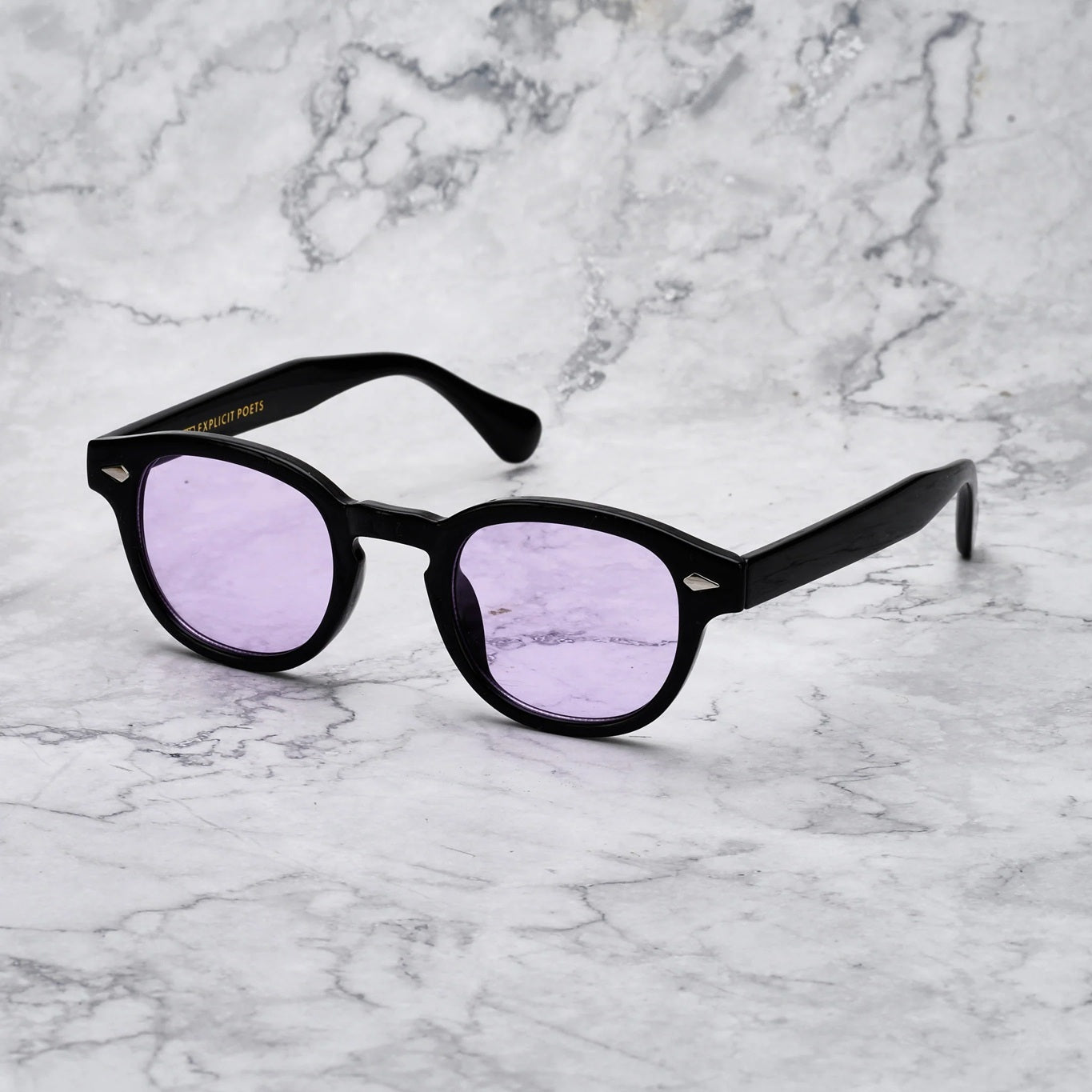 EXPLICIT POETS 2EP52-JOHNNY BLACK with UV PROTECTION UNISEX GLASSES