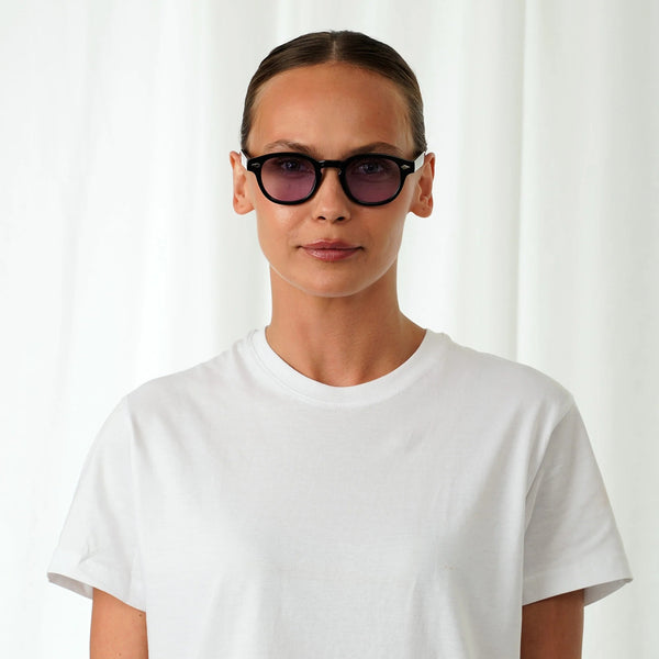 EXPLICIT POETS 2EP52-JOHNNY BLACK with UV PROTECTION UNISEX GLASSES