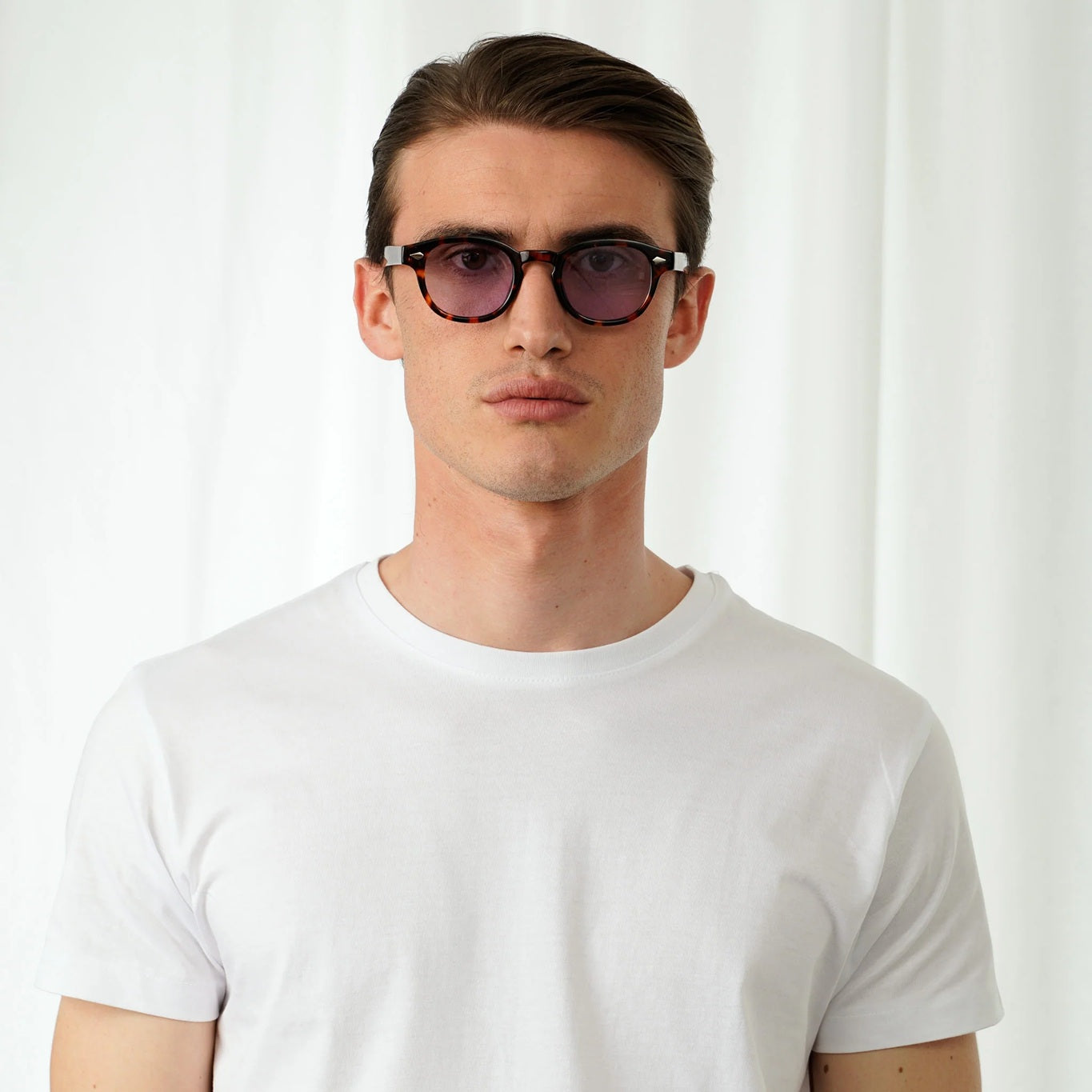 EXPLICIT POETS 2EP54-JOHNNY TORTOISE with UV PROTECTION UNISEX GLASSES