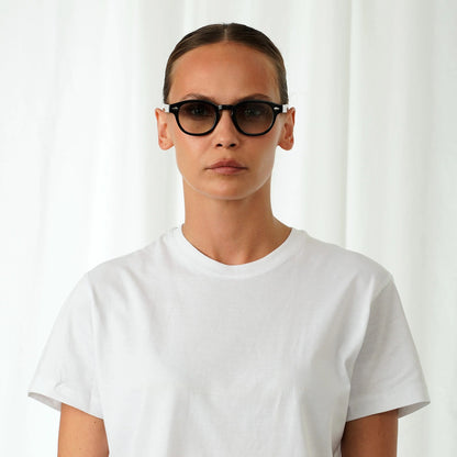 EXPLICIT POETS 2EP55-JOHNNY BLACK with UV PROTECTION UNISEX GLASSES