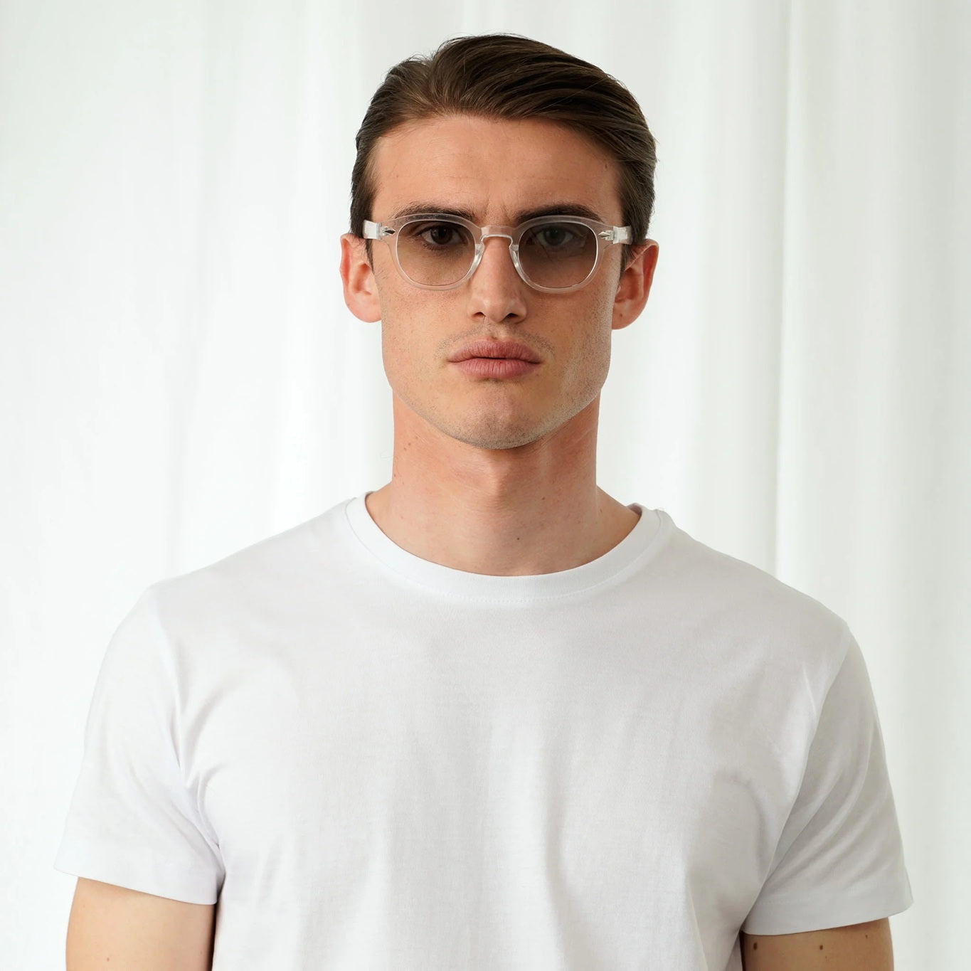 EXPLICIT POETS 2EP57-JOHNNY CLEAR with UV PROTECTION UNISEX GLASSES