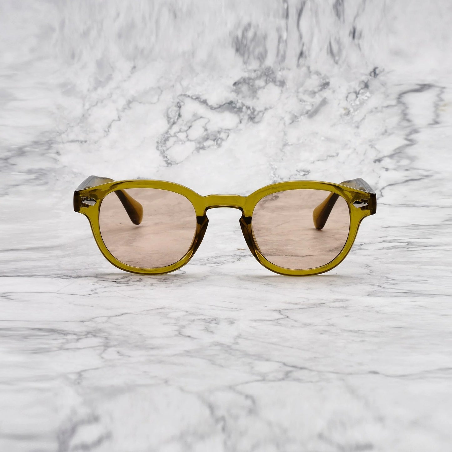 EXPLICIT POETS 2EP60-JOHNNY COLORED OLIVE with UV PROTECTION UNISEX GLASSES