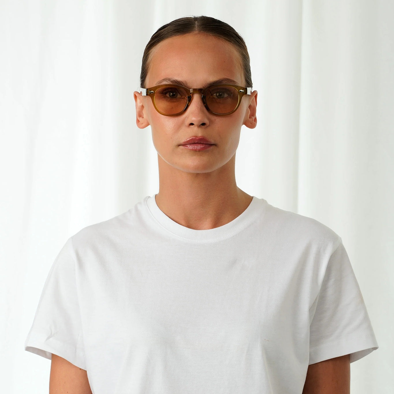 EXPLICIT POETS 2EP60-JOHNNY COLORED OLIVE with UV PROTECTION UNISEX GLASSES