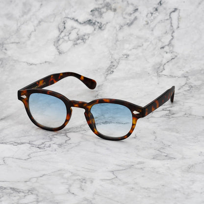 EXPLICIT POETS 2EP7-JOHNNY TORTOISE with UV PROTECTION UNISEX GLASSES