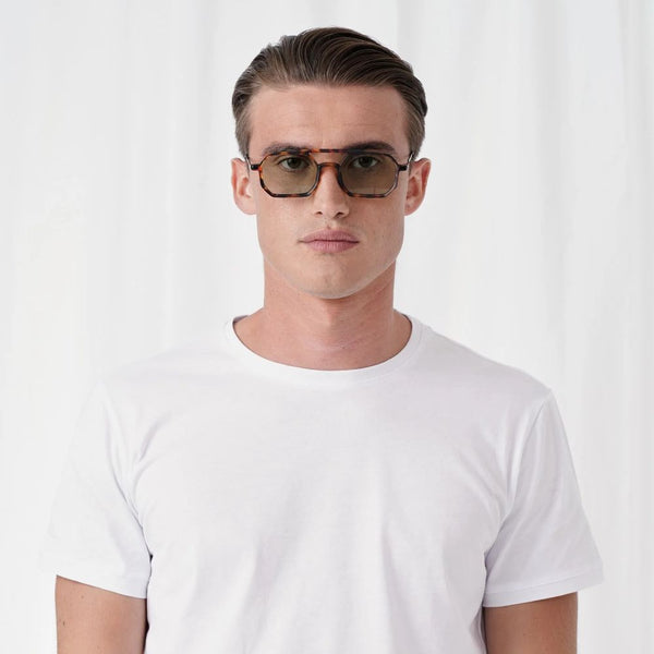 EXPLICIT POETS 40EP10-RICHARD MATT TORTOISE with UV PROTECTION UNISEX GLASSES