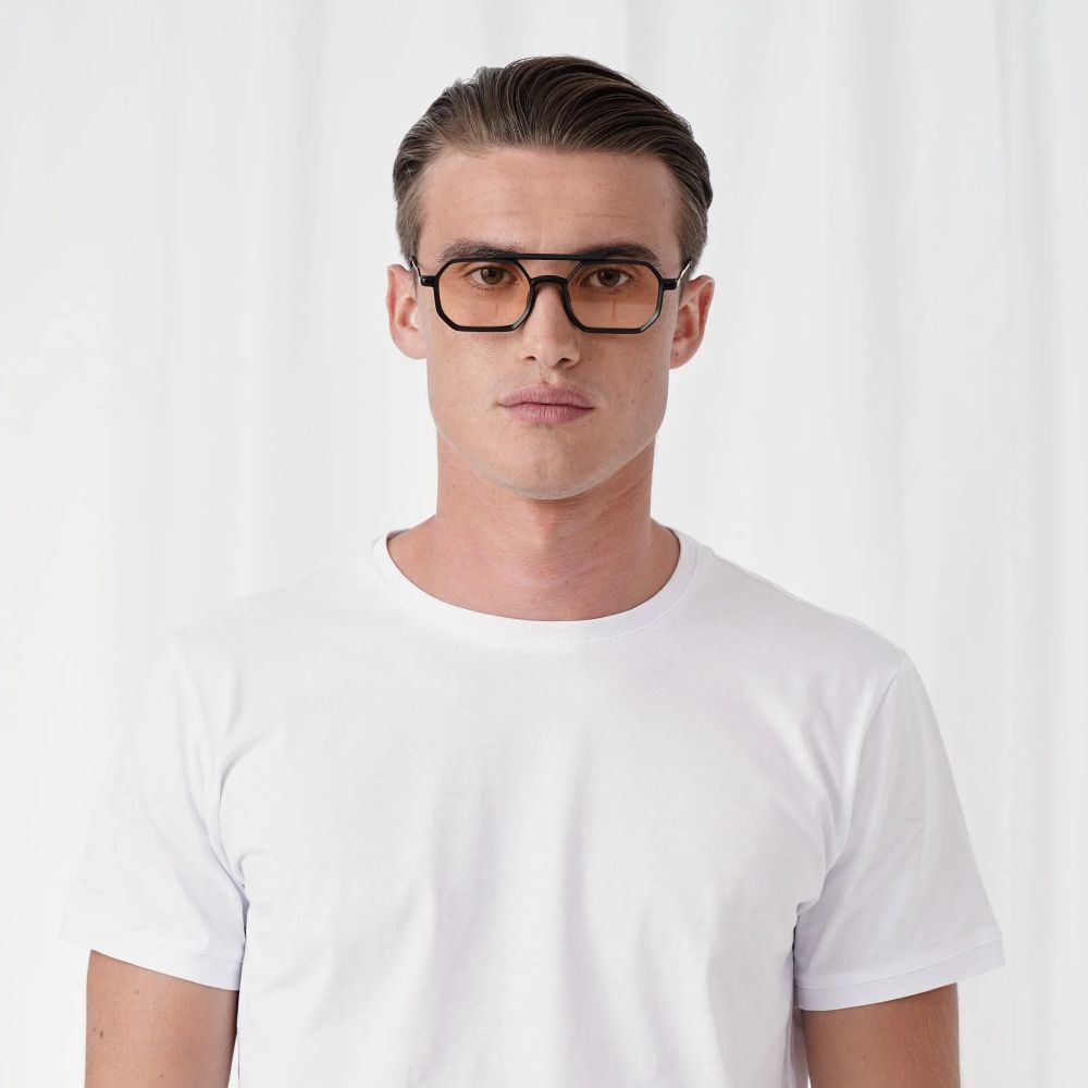 EXPLICIT POETS 40EP2-RICHARD MATT BLACK with UV PROTECTION UNISEX GLASSES
