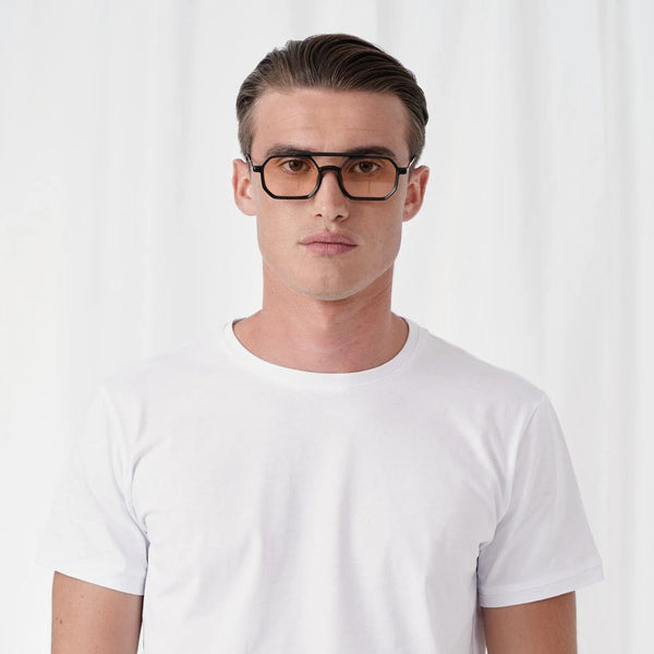 EXPLICIT POETS 40EP2-RICHARD MATT BLACK with UV PROTECTION UNISEX GLASSES