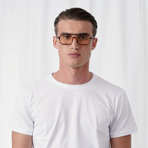 EXPLICIT POETS 40EP6-RICHARD MATT TORTOISE with UV PROTECTION UNISEX GLASSES