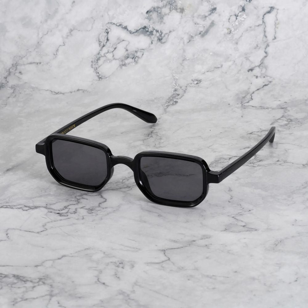 EXPLICIT POETS 41EP5-BILLIE BLACK with UV PROTECTION UNISEX GLASSES
