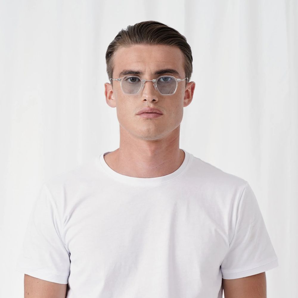 EXPLICIT POETS 43EP1-LOGAN CLEAR with UV PROTECTION UNISEX GLASSES