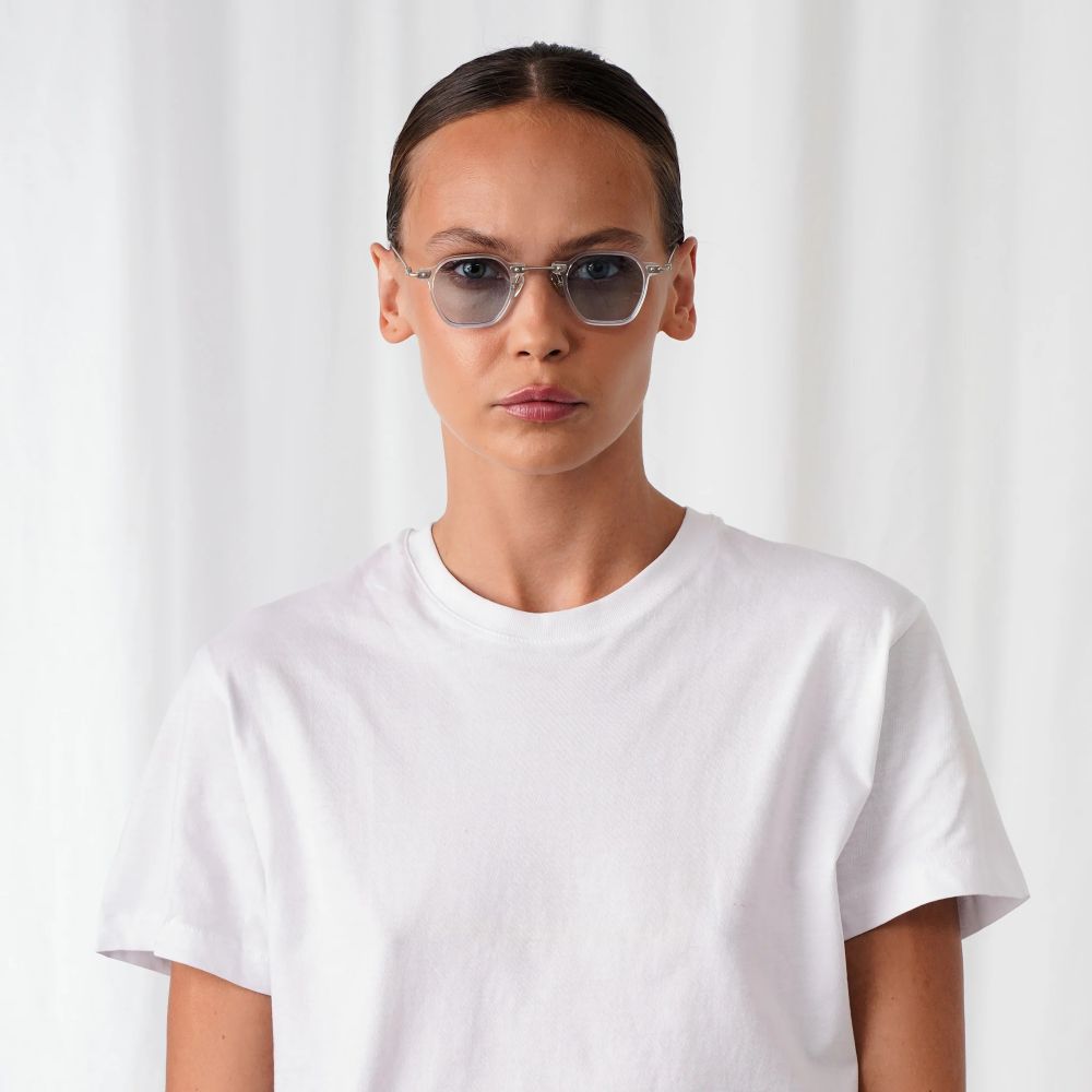 EXPLICIT POETS 43EP1-LOGAN CLEAR with UV PROTECTION UNISEX GLASSES