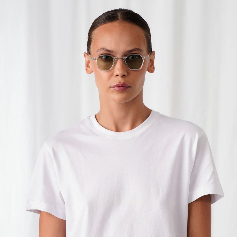 EXPLICIT POETS 43EP4-LOGAN CLEAR with UV PROTECTION UNISEX GLASSES