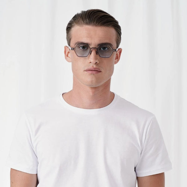 EXPLICIT POETS 44EP11-LEON GRAY with UV PROTECTION UNISEX GLASSES