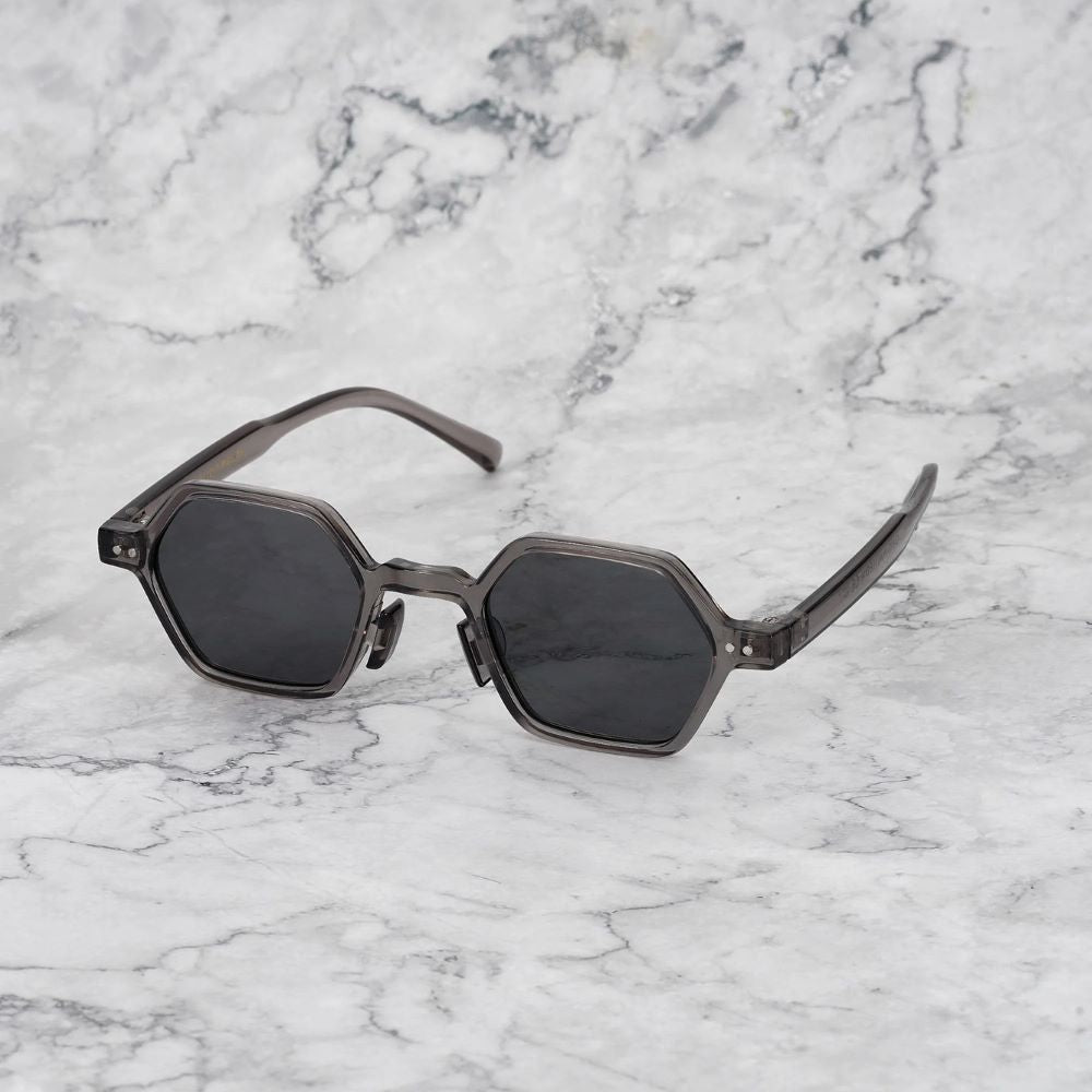 EXPLICIT POETS 44EP12-LEON GRAY with UV PROTECTION UNISEX GLASSES