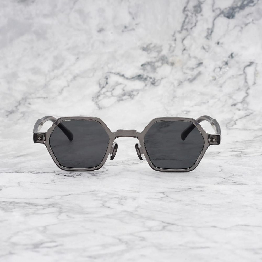 EXPLICIT POETS 44EP12-LEON GRAY with UV PROTECTION UNISEX GLASSES