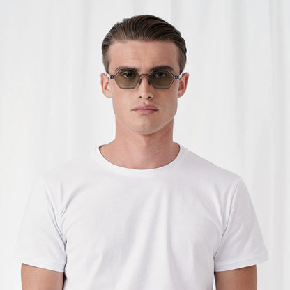 EXPLICIT POETS 44EP9-LEON GRAY with UV PROTECTION UNISEX GLASSES