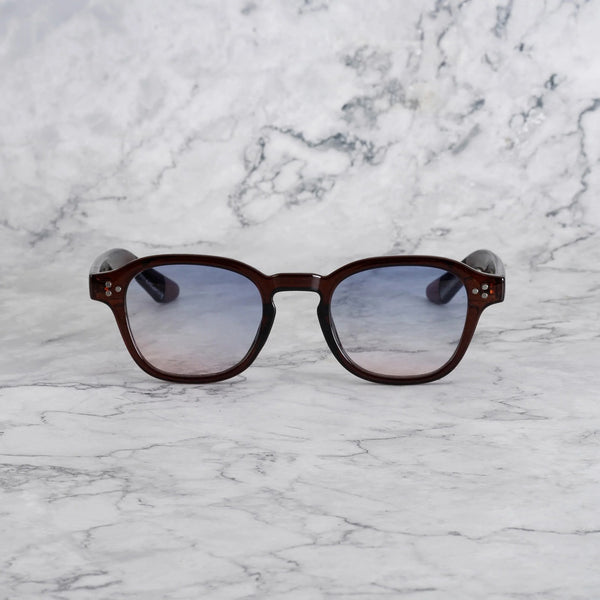 EXPLICIT POETS 45EP5-MARK DR BROWN with UV PROTECTION UNISEX GLASSES